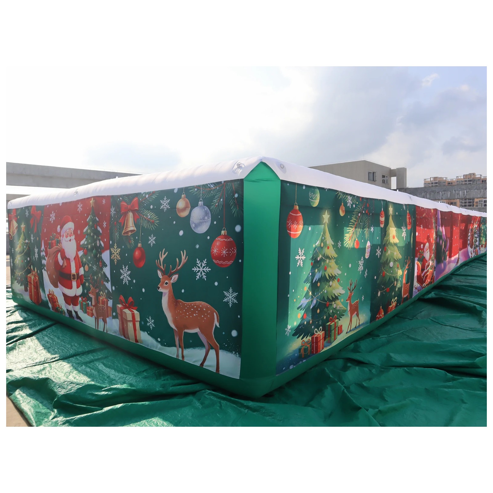 Commercial Long Inflatable Maz - Kids Outdoor Venues recension och pris