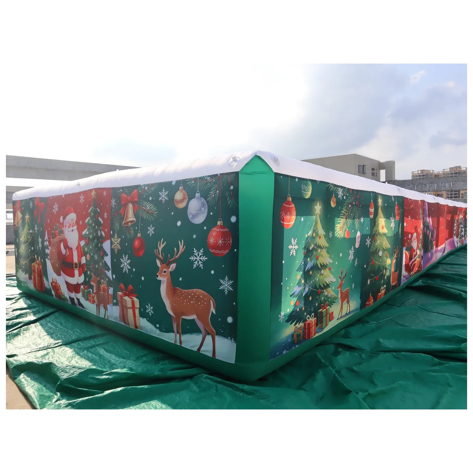 Commercial Long Inflatable Maz - Kids Outdoor Venues recension och pris