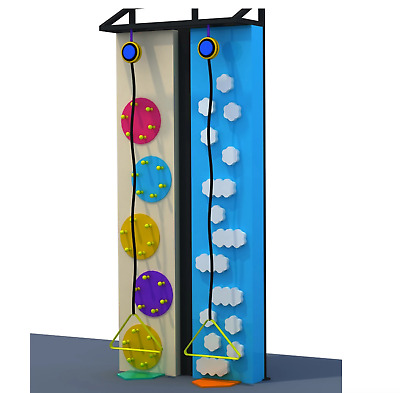 Indoor and Outdoor Artificial  - Kids Outdoor Climbing Wall recension och pris