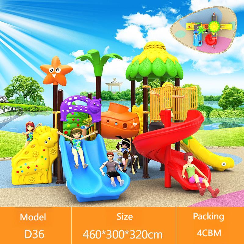 Small Cheap Playground Equipme - Kids Outdoor Slide Set recension och pris