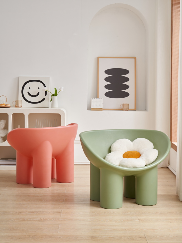 Scandinavian-Style Plastic Ele - Kids Outdoor Lounge Furniture recension och pris