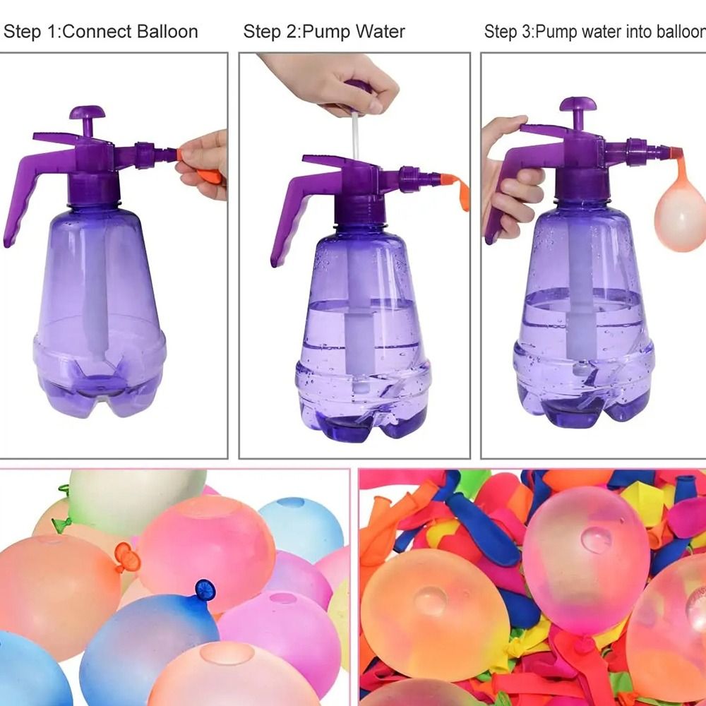New Portable Air Water Bomb Ba - Kids Outdoor Water Toys recension och pris