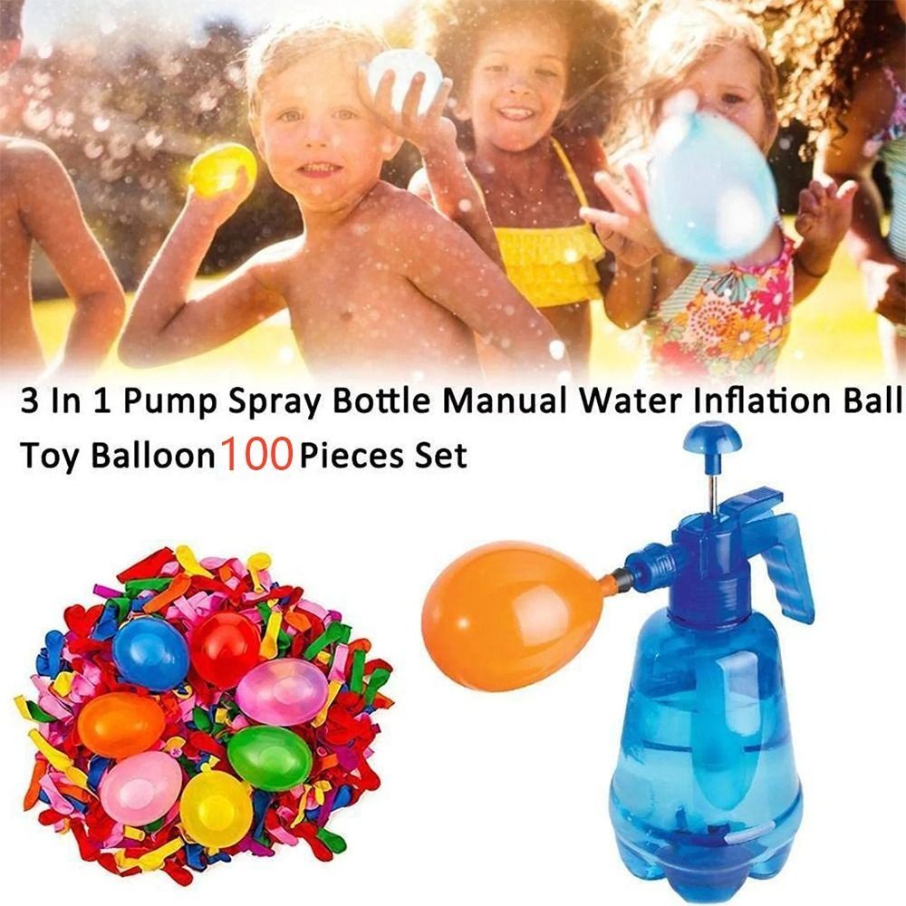 New Portable Air Water Bomb Ba - Kids Outdoor Water Toys recension och pris