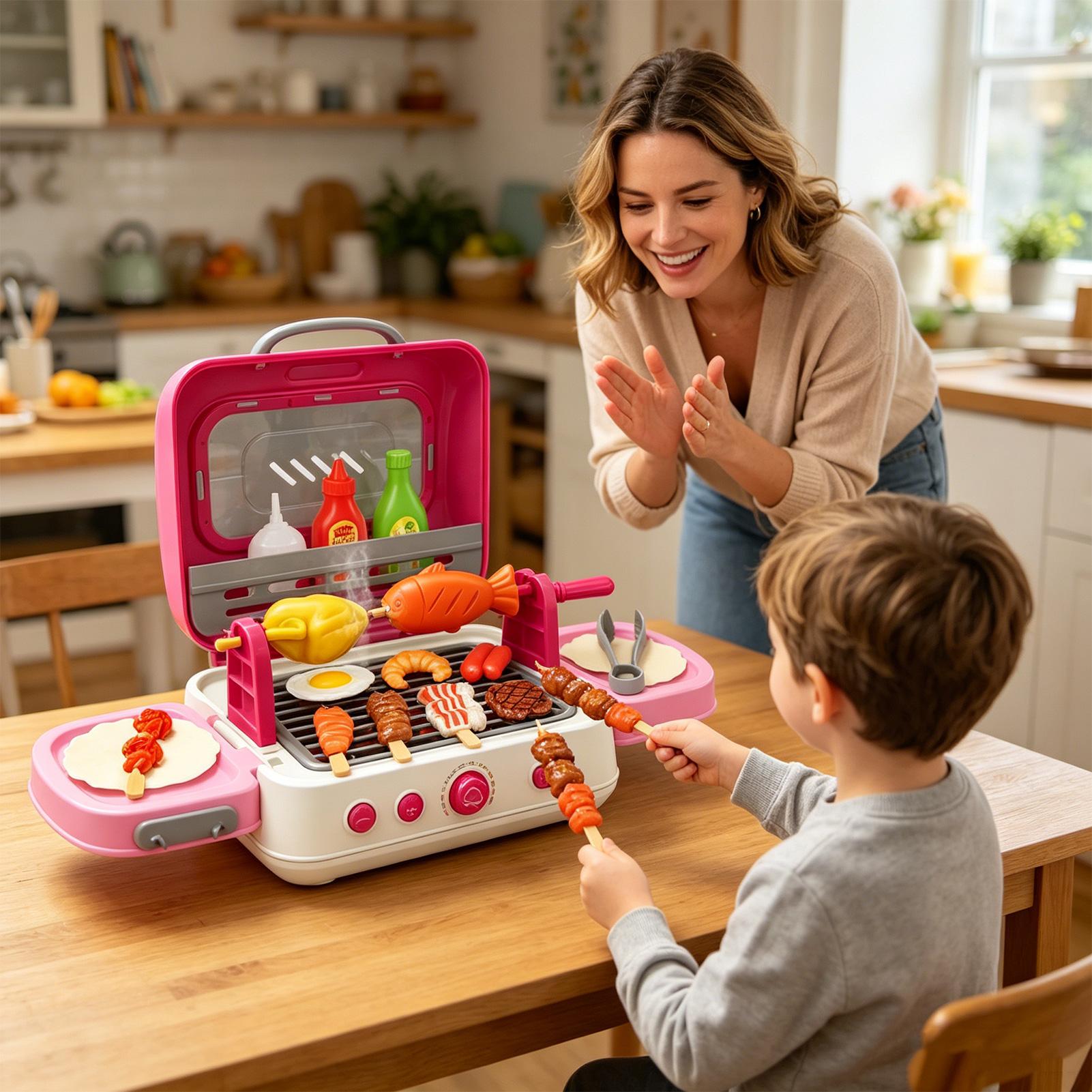 Kids Outdoor Grill Playset Fol - Kids Outdoor Grill Set recension och pris