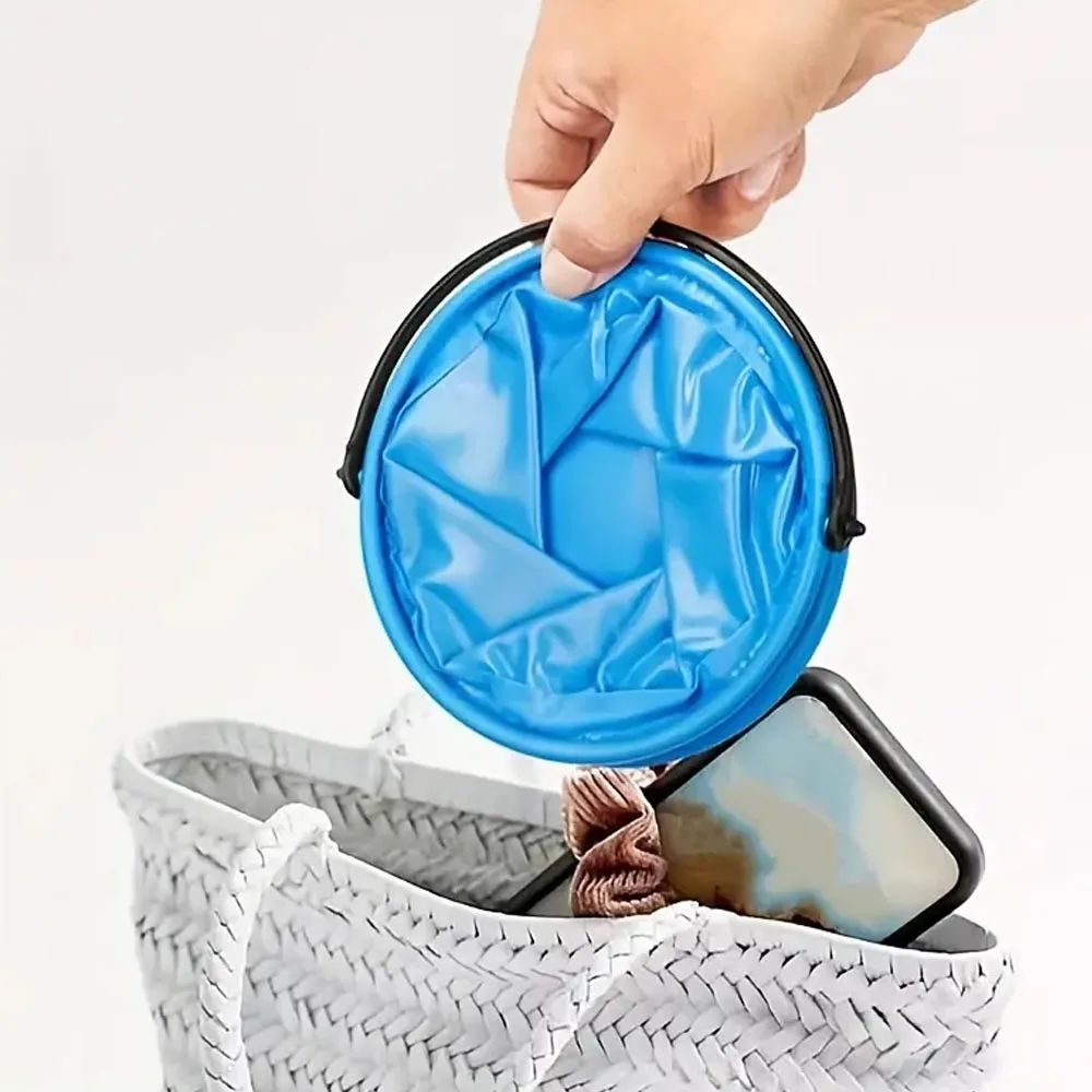 Collapsible Beach Sand Bucket  - Kids Outdoor Pool recension och pris