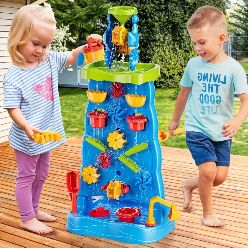 Waterfall Discovery Wall Kids  - Kids Outdoor Sensory Table recension och pris