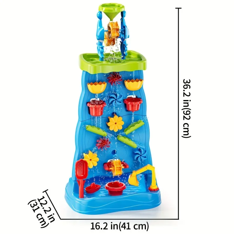 Waterfall Discovery Wall Kids  - Kids Outdoor Sensory Table recension och pris
