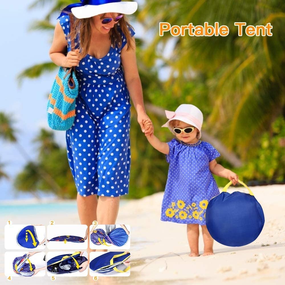 Rocket Ship Kids Tent Pop Up P - Kids Outdoor Play Yard recension och pris
