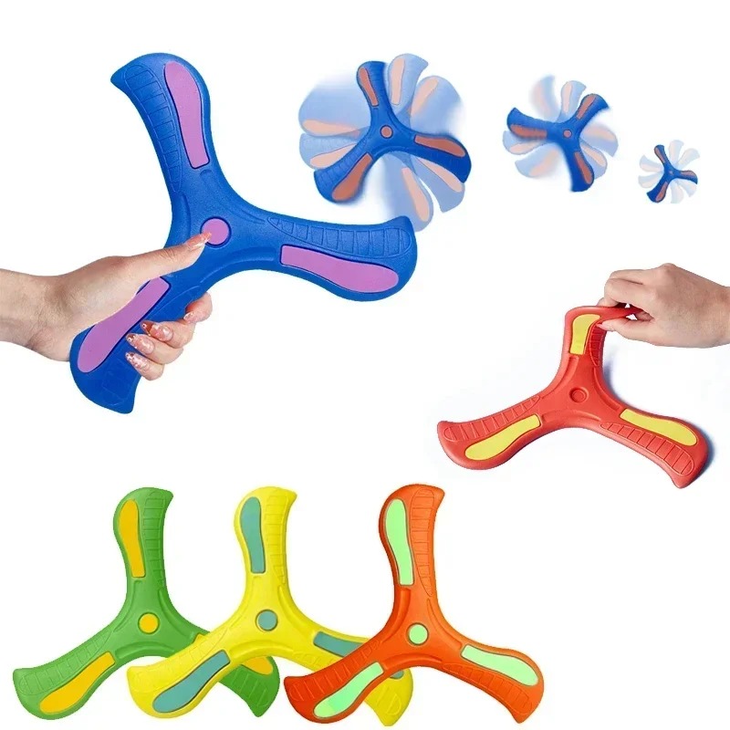 Children Boomerang Soft Three- - Kids Outdoor Gifts recension och pris