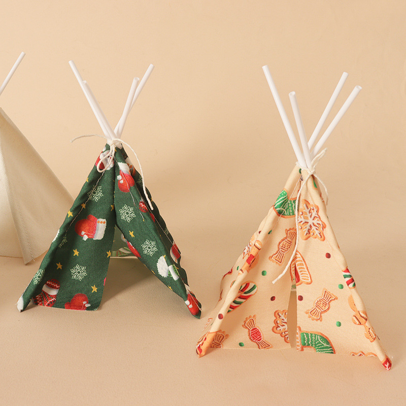 Dollhouse Mini Christmas Campi - Kids Outdoor Teepee recension och pris