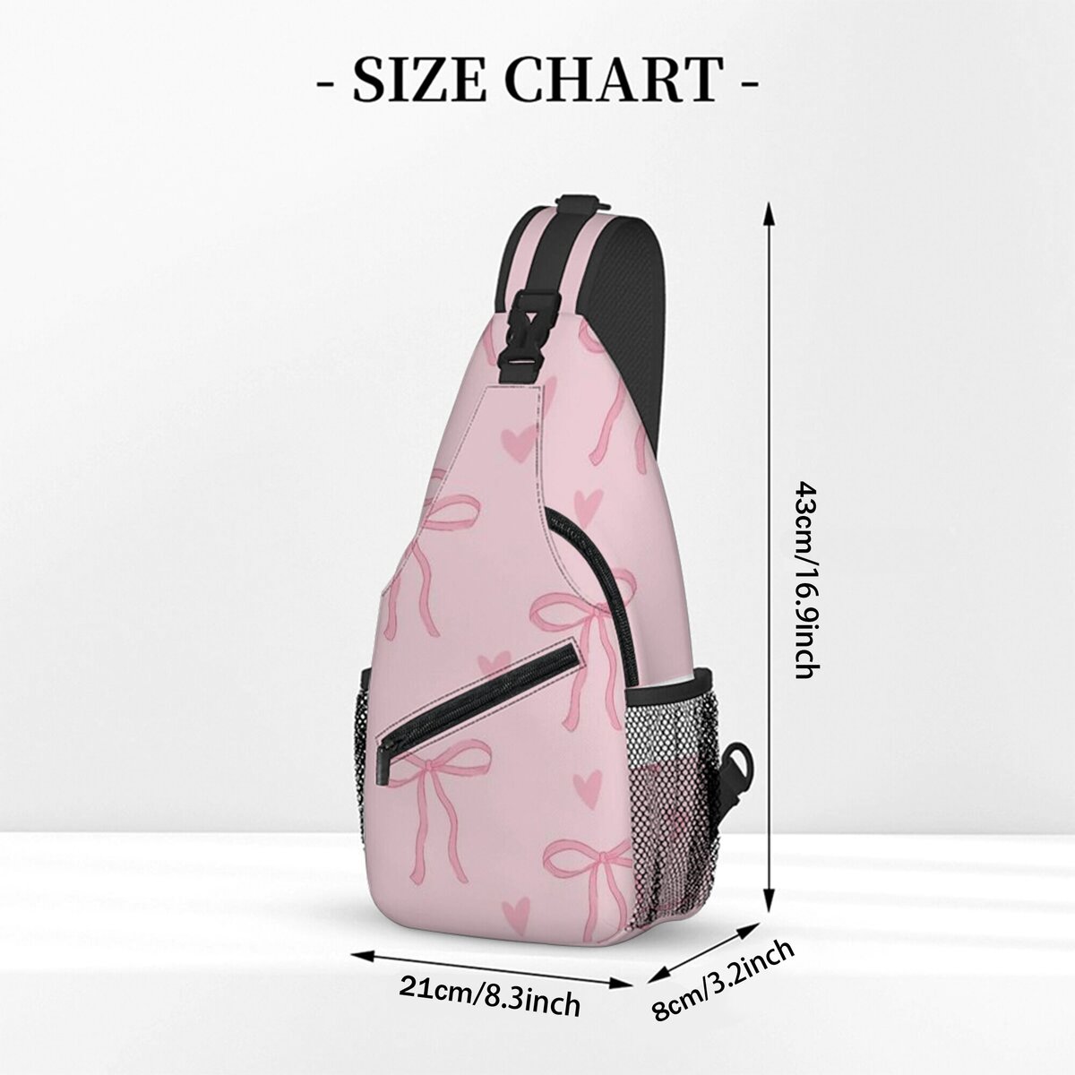 Bow Print Chest Bag Men's and  - Kids Outdoor Gifts recension och pris