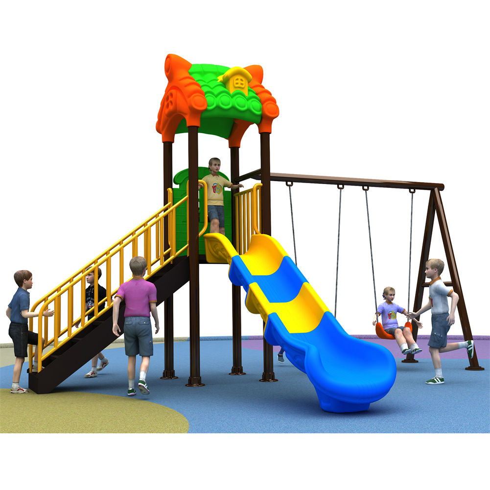Hot Sale Children Outdoor Amus - Kids Outdoor Slide Set recension och pris