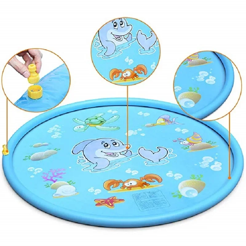 100/170cm Kids Inflatable Wate - Kids Outdoor Play Yard recension och pris
