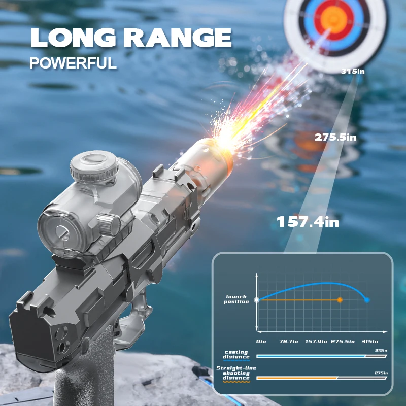 Led Simulated Firing Children  - Kids Outdoor Water Play recension och pris