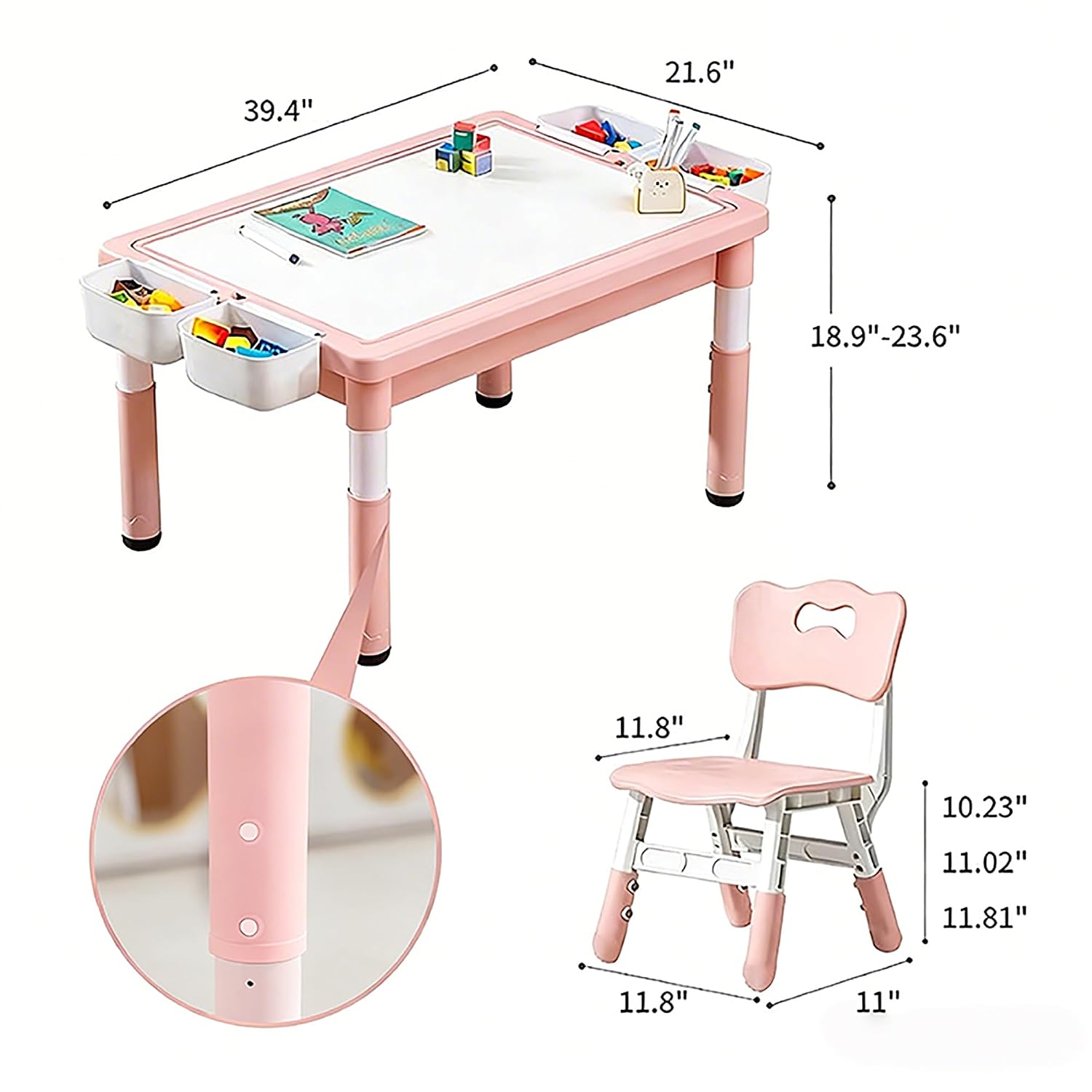 Kids Activity Table with Stora - Kids Outdoor Sensory Table recension och pris