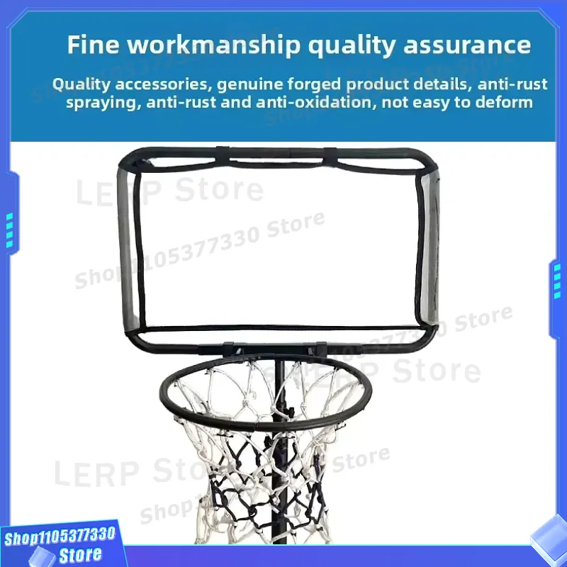 Portable Basketball Hoop Adjus - Kids Outdoor Play Yard recension och pris