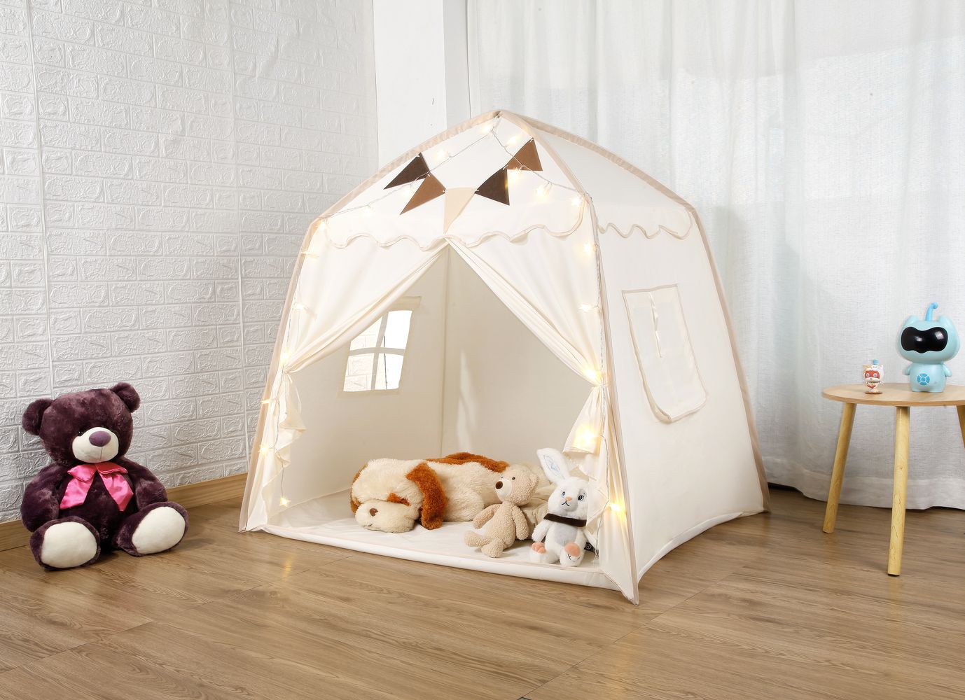 Kids Play Tent for Boys Girls  - Kids Outdoor Teepee recension och pris