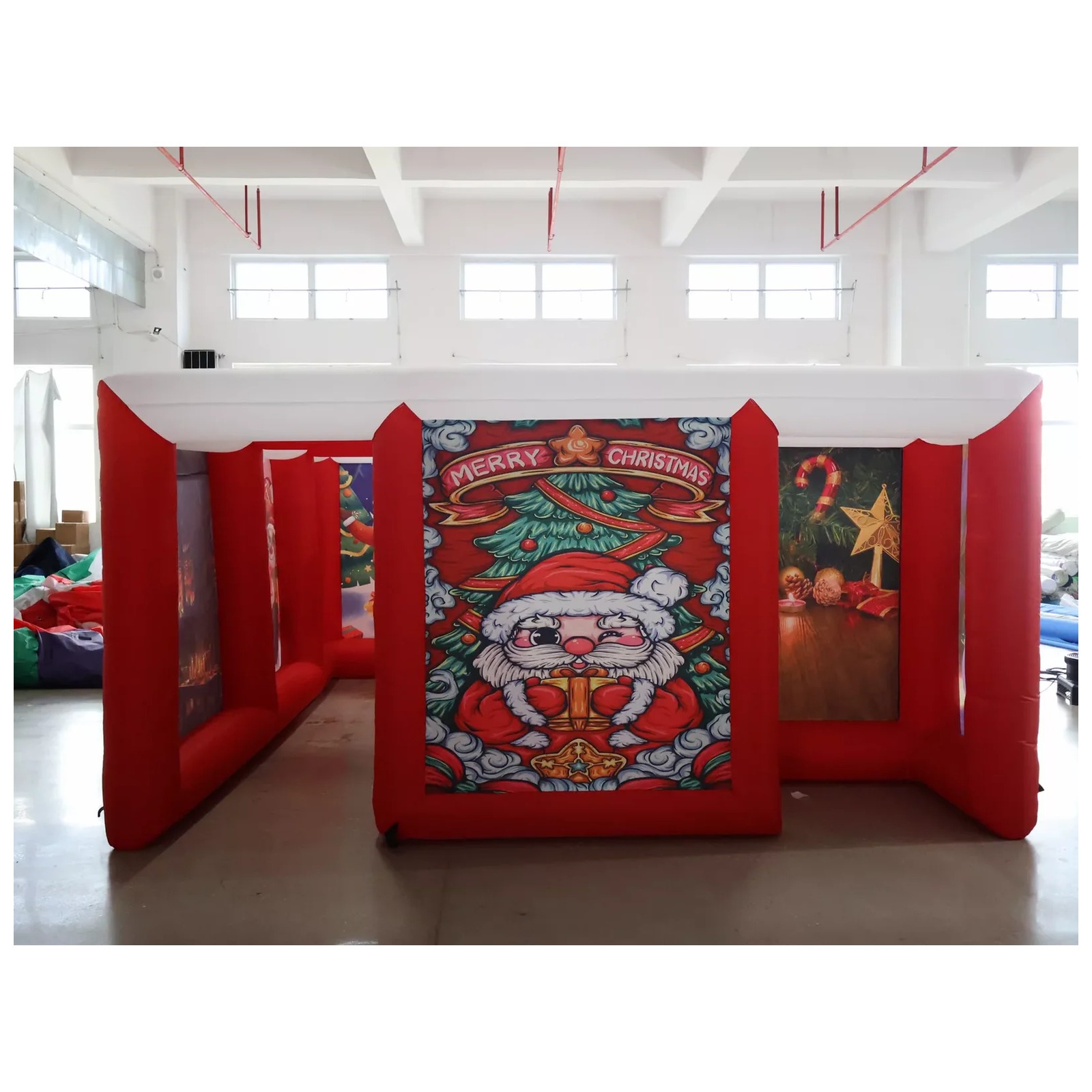 Outdoor Red Covered Inflatable - Kids Outdoor Venues recension och pris